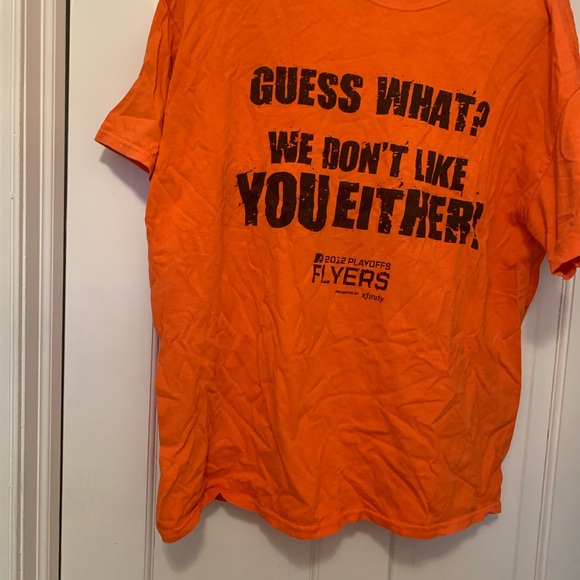 Philadelphia Flyers playoff orange t-shirt - Picture 2 of 4
